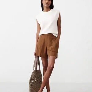 Banana Republic Factory Linen-Blend Pull On Shorts - NWT